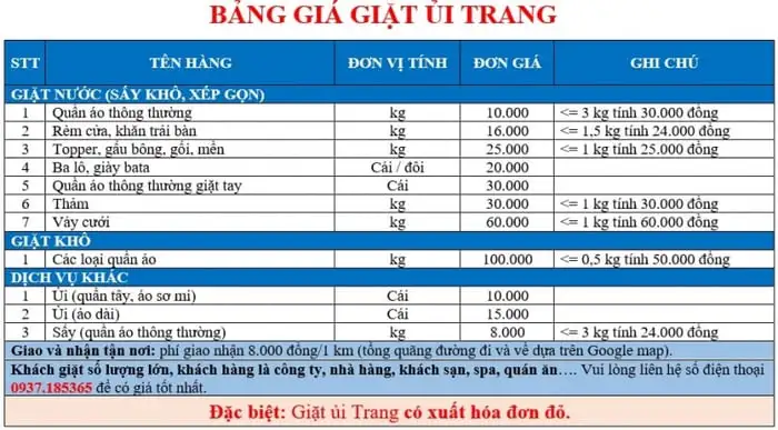 Dịch Vụ Giặt Hấp Áo Vest