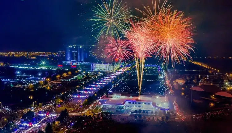 Bình Dương lần đầu tiên tổ chức bắn pháo hoa tầm cao tại TP Mới vào dịp Quốc Khánh 2/9