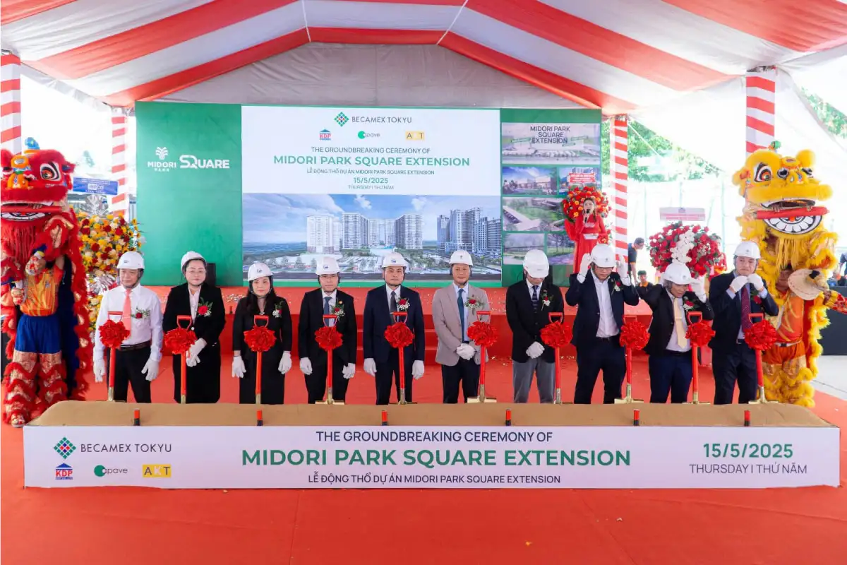 MIDORI PARK SQUARE: Siêu Thị AEON Thứ Hai Và Điểm Sáng Mới Tại Trung Tâm Thành Phố Mới Bình Dương