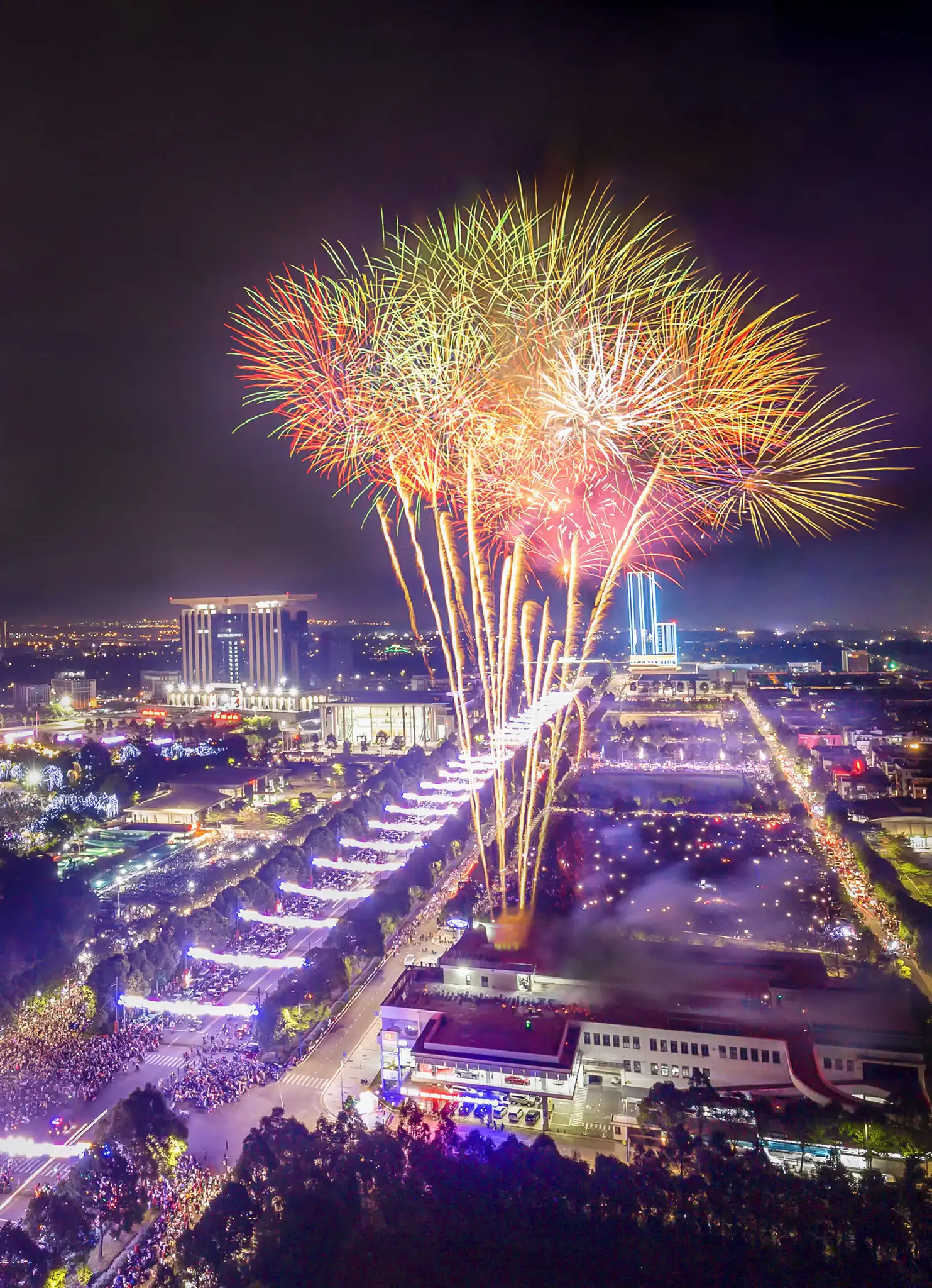 Địa điểm bắn pháo hoa Tết Dương Lịch 2026 tại Bình Dương